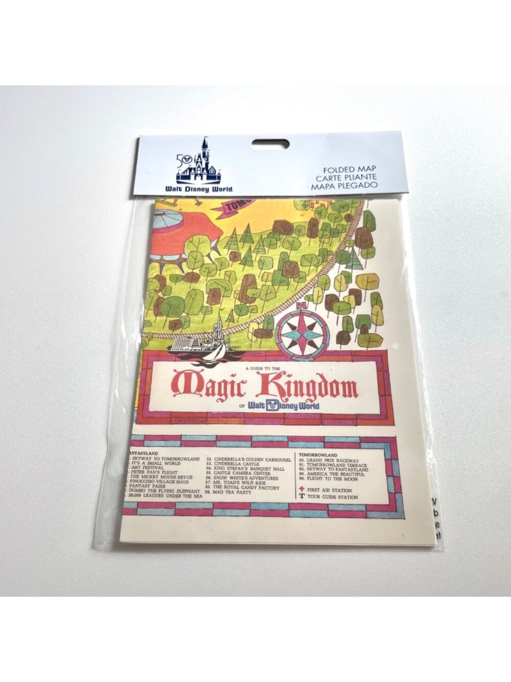 NWT Walt Disney World 50th Anniversary Vault Collection Retro Magic Kingdom Park